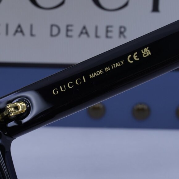 Gucci GG1338SK 003 Square Sunglasses - Black/Grey Gradient - Picture 9 of 11